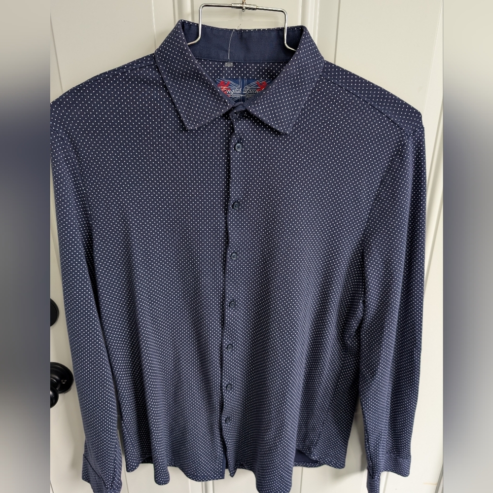 3/$20 English Laundry Blue Casual Button Down Shirt